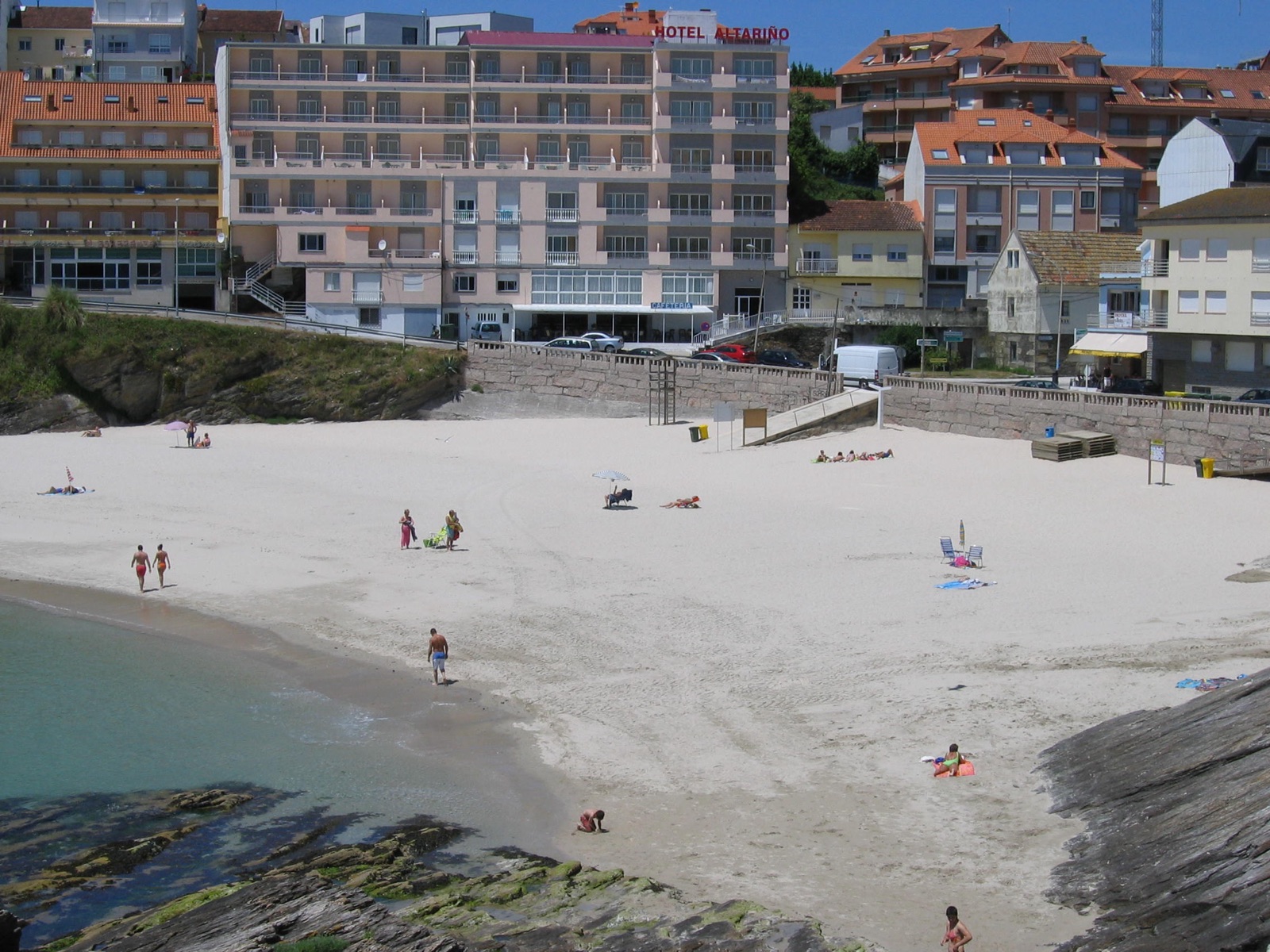 Playa de Caneliñas, Portonovo